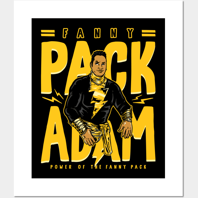 Fanny Pack Adam Wall Art by KDNJ